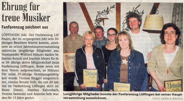 Generalversammlung 28.04.2006