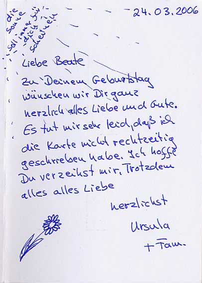 Geburtstag 2006