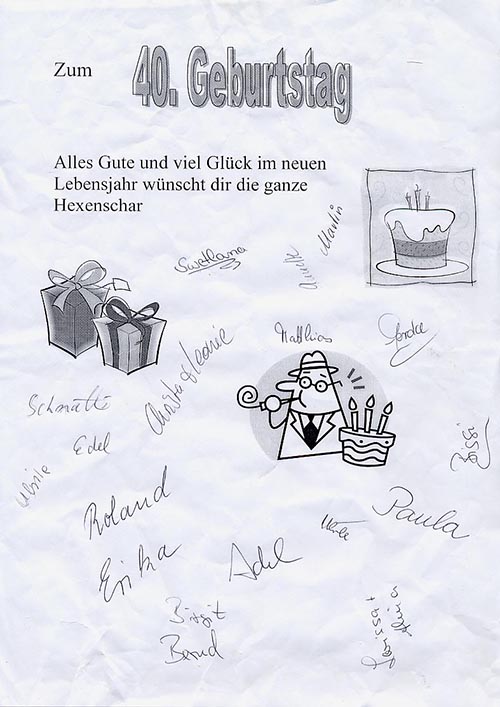 Geburtstag 2007