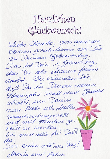Geburtstag 2007