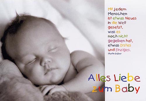 Zur Geburt
