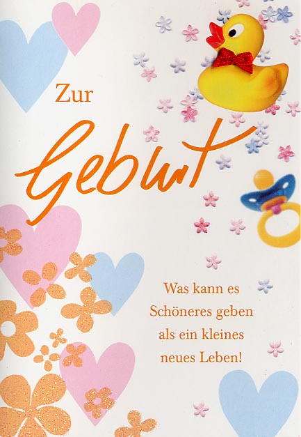 Zur Geburt