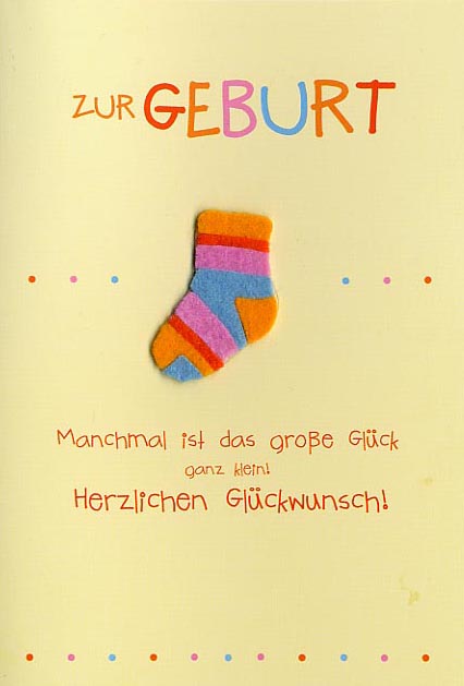 Zur Geburt