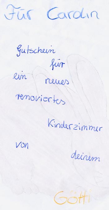 Der erste Geburtstag