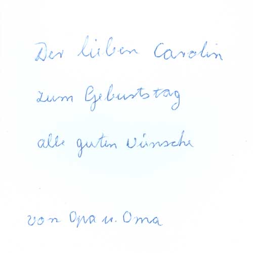 Der zweite Geburtstag