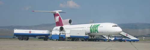 Tupolev TU-154 M der VIA-Airlines