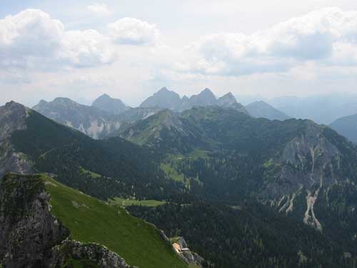 Aussicht vom Aggenstein