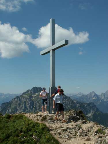 Gipfelkreuz des Branderschrofen