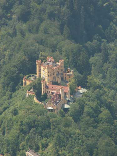 Blick auf Hohenschwangau