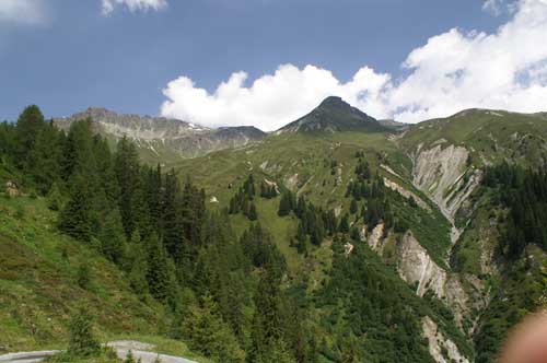 Aussicht von der Friedrichshafener Hütte