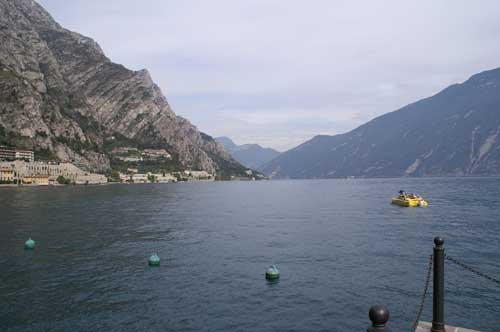 Der Nordteil des Gardasees