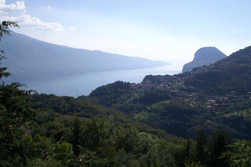 Aussicht auf den südlichen Teil des Gardasees