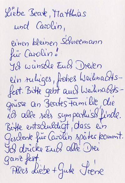 Weihnachten 2007