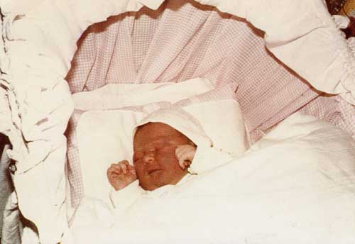 11. Februar 1965 12<sup>05</sup> Uhr, Bild von 15<sup>20</sup> Uhr am Geburtstag